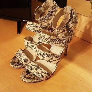 Vince Camuto Snakeskin Sandals